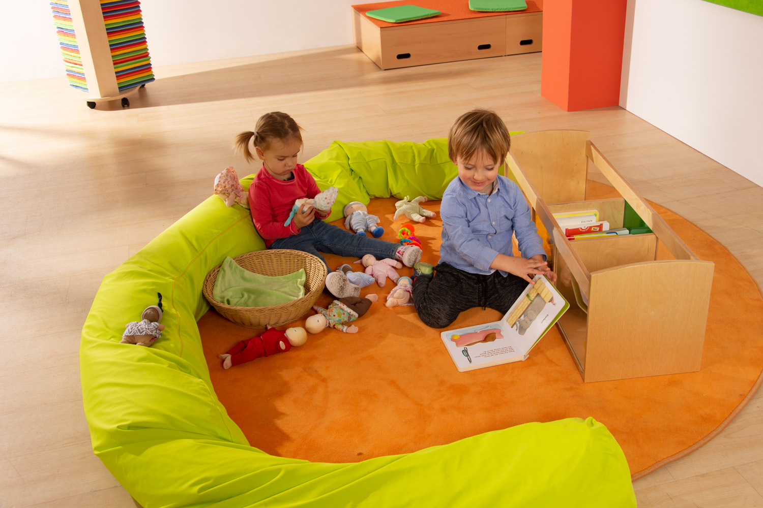 Joyk Puppen Set - Schatzkorb - Produktbild 5