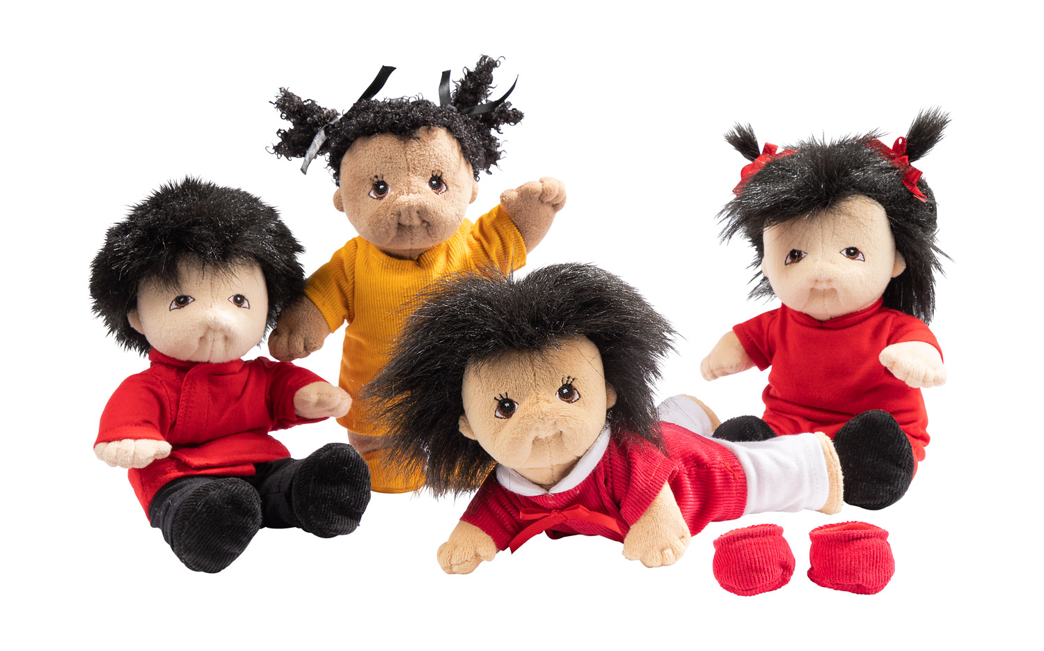Joyk dolls - bendable dolls set best friends