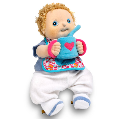 Feeding kit (drinking cup, spoon, bib) for Rubens Babies by Rubens Barn Feeding kit (drinking cup, spoon, bib) for Rubens Babies by Rubens Barn - Produktbild 2