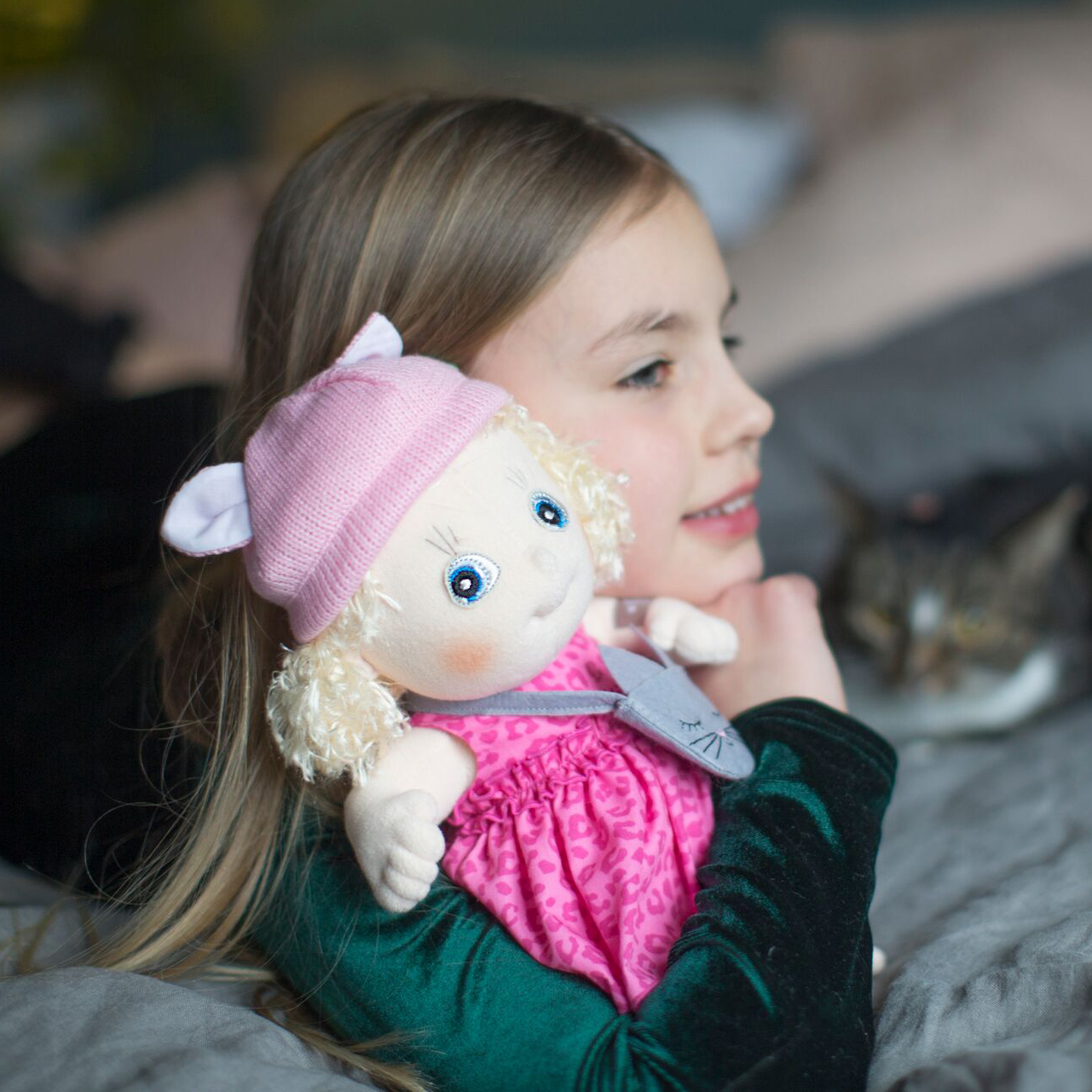 Rubens Cutie Activity doll Emelie by Rubens Barn Rubens Cutie Activity doll Emelie by Rubens Barn - Produktbild 3