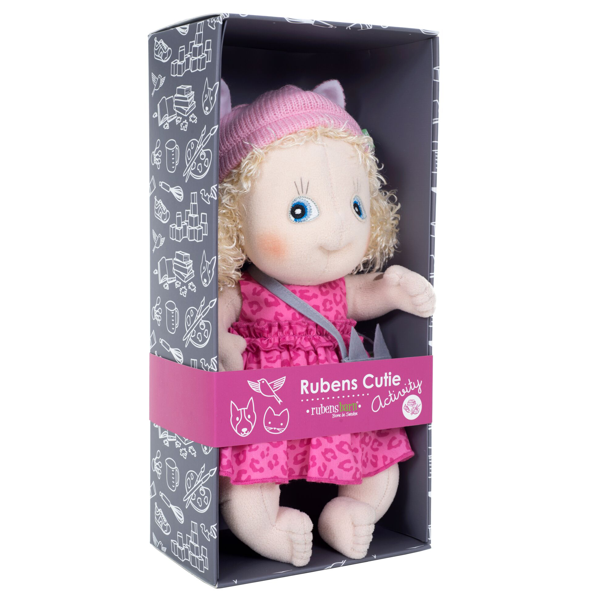Rubens Cutie Activity doll Emelie by Rubens Barn Rubens Cutie Activity doll Emelie by Rubens Barn - Produktbild 2