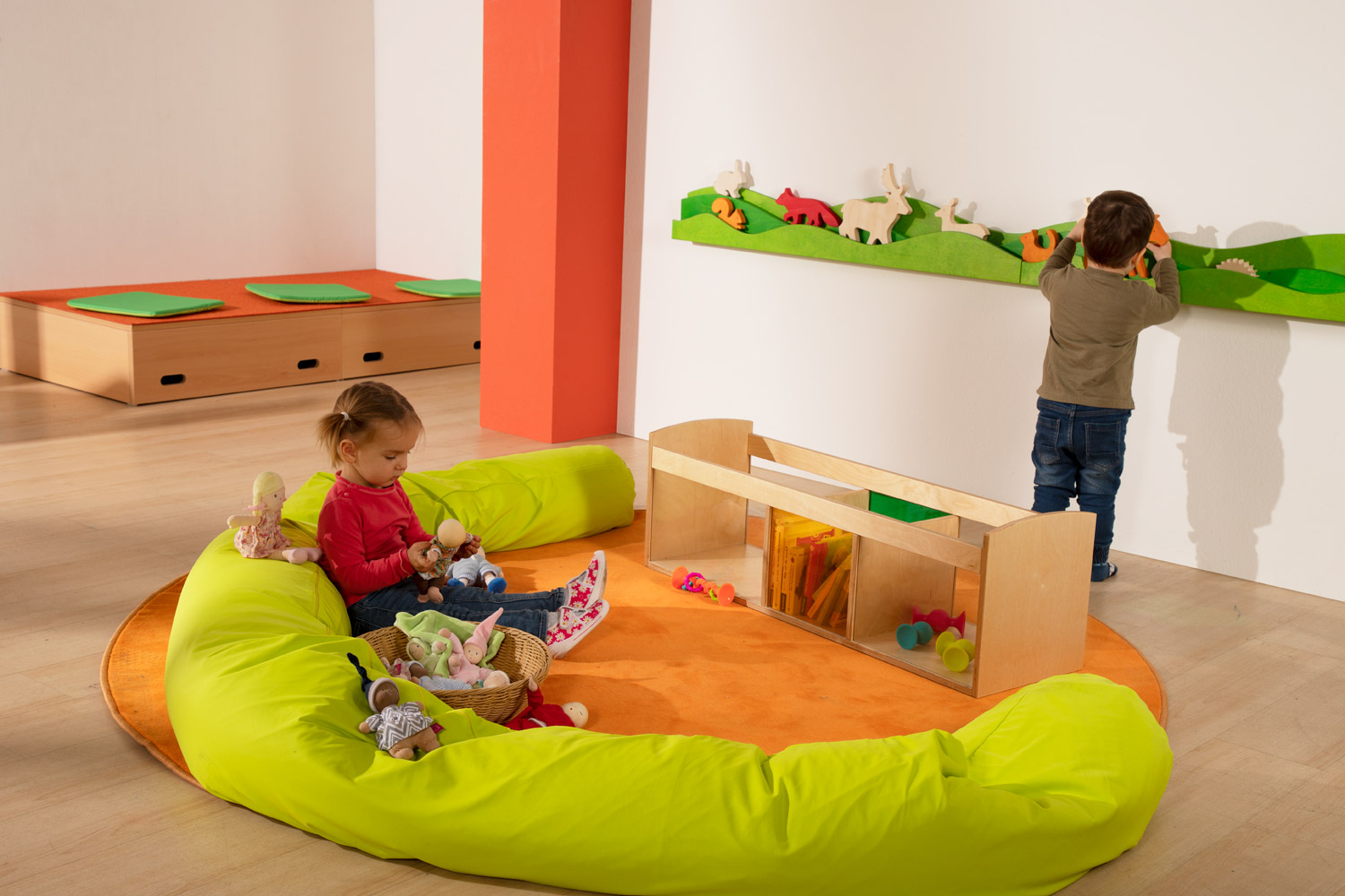 Joyk Puppen Set - Schatzkorb - Produktbild 6