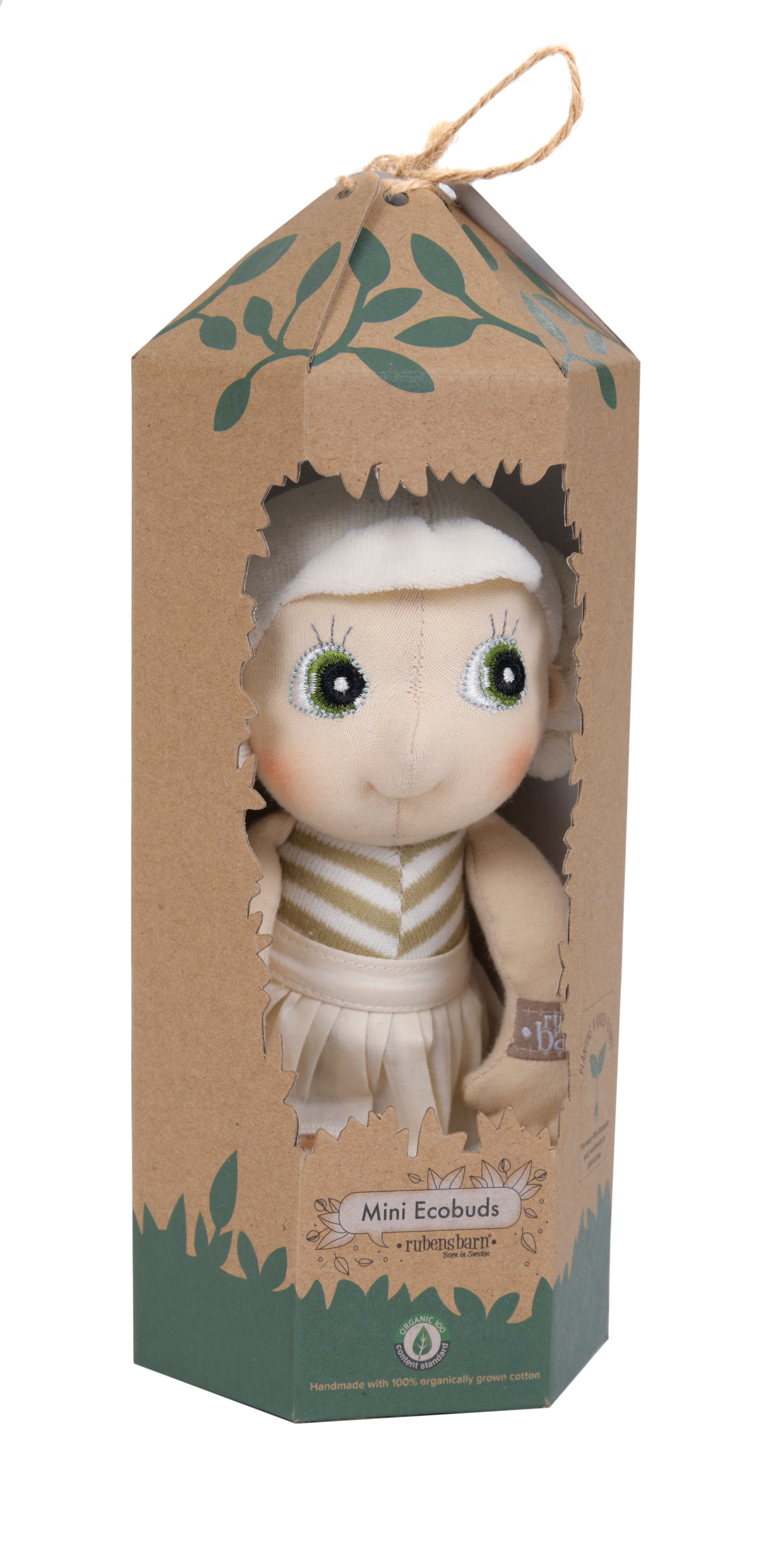 Rubens EcoBuds mini doll Lily by Rubens Barn Rubens EcoBuds mini doll Lily by Rubens Barn - Produktbild 2